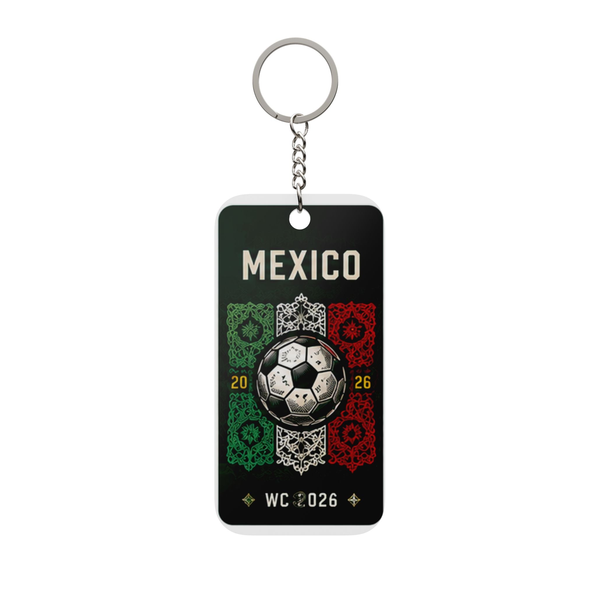 Mexico Soccer World Cup 2026 Double-Sided Keychain