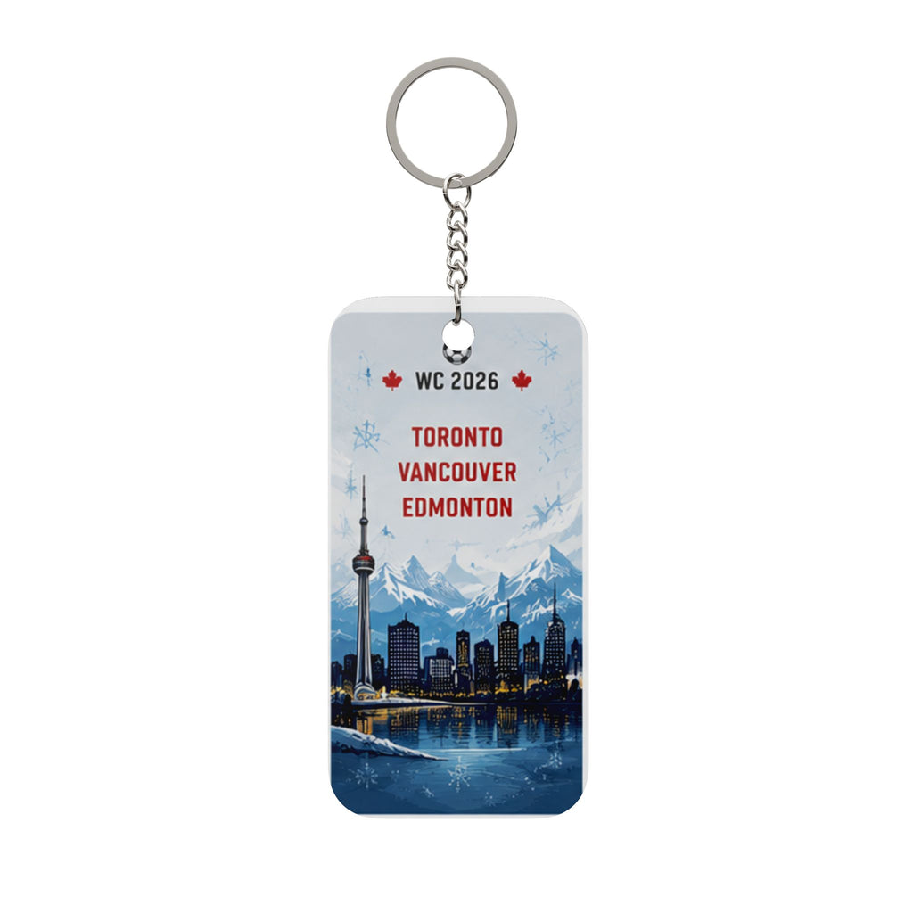 Canada Soccer World Cup 2026 Double-Sided Keychain