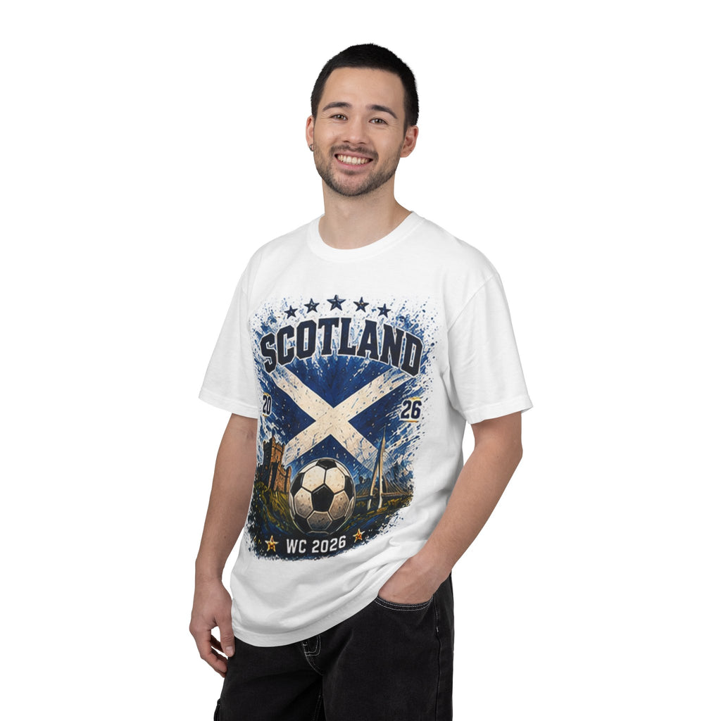 Scotland WC 2026 Soccer T‑Shirt — Scotland Football Fan Tee (Boston & Vancouver)