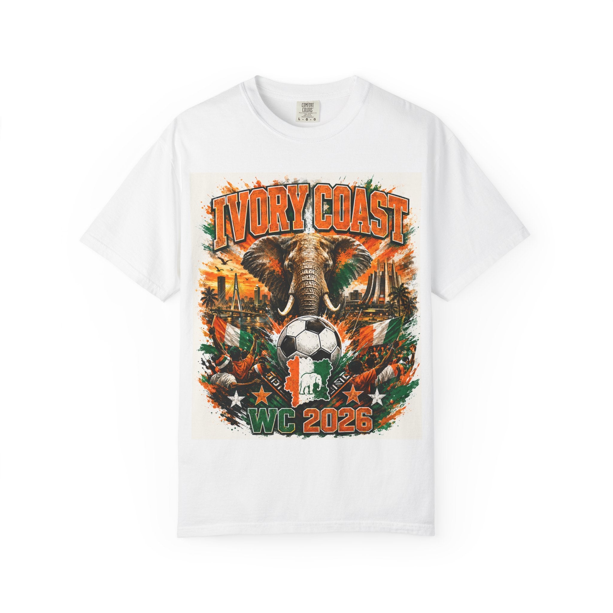 Ivory Coast WC 2026 Soccer T-Shirt — Men’s Football Fan Tee