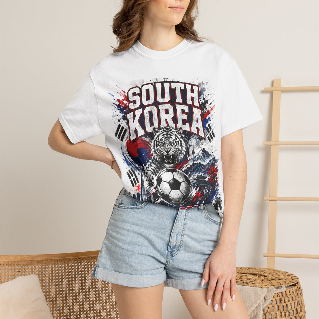 South Korea WC 2026 Soccer T-Shirt — Guadalajara & Monterrey Fan Tee