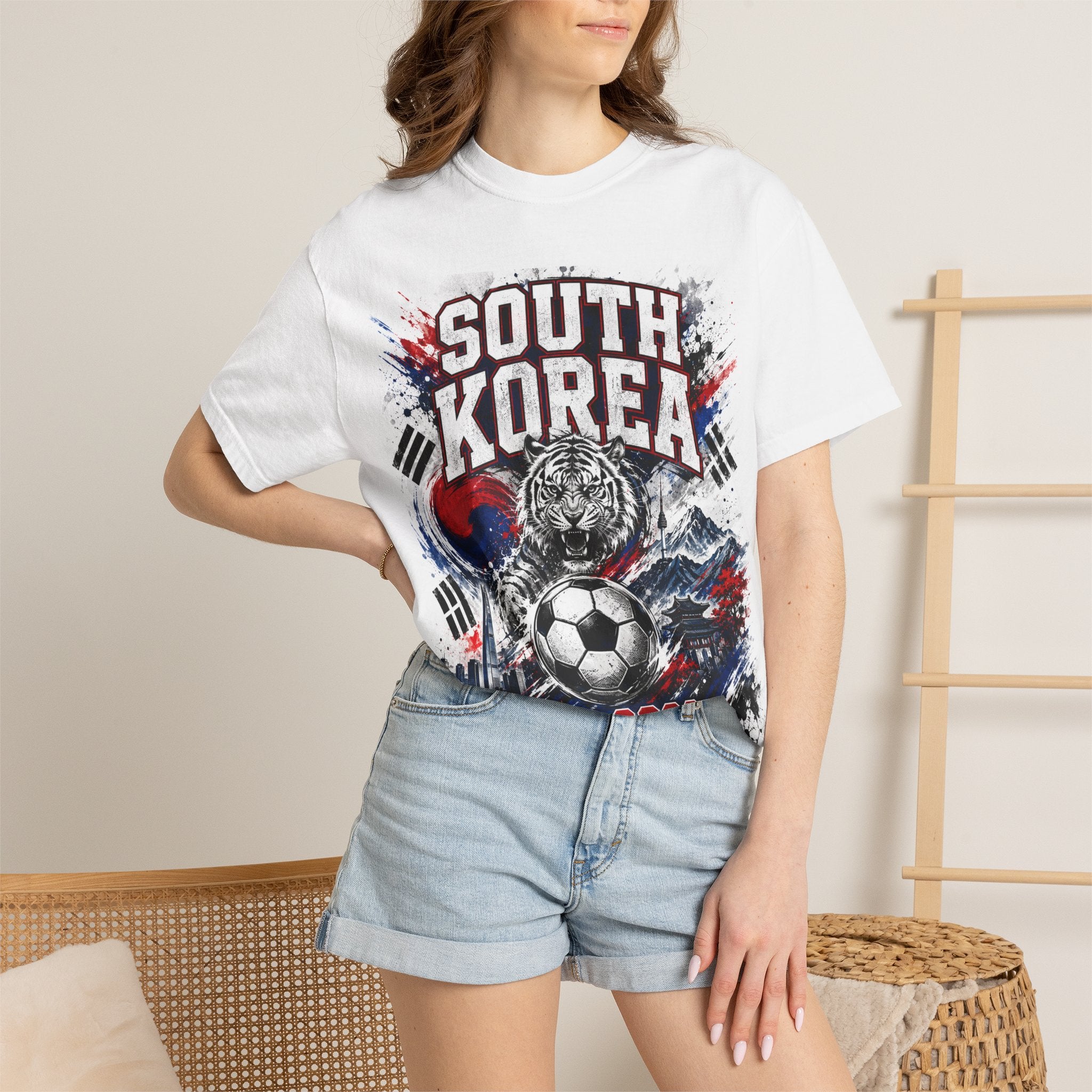 South Korea WC 2026 Soccer T-Shirt — Guadalajara & Monterrey Fan Tee