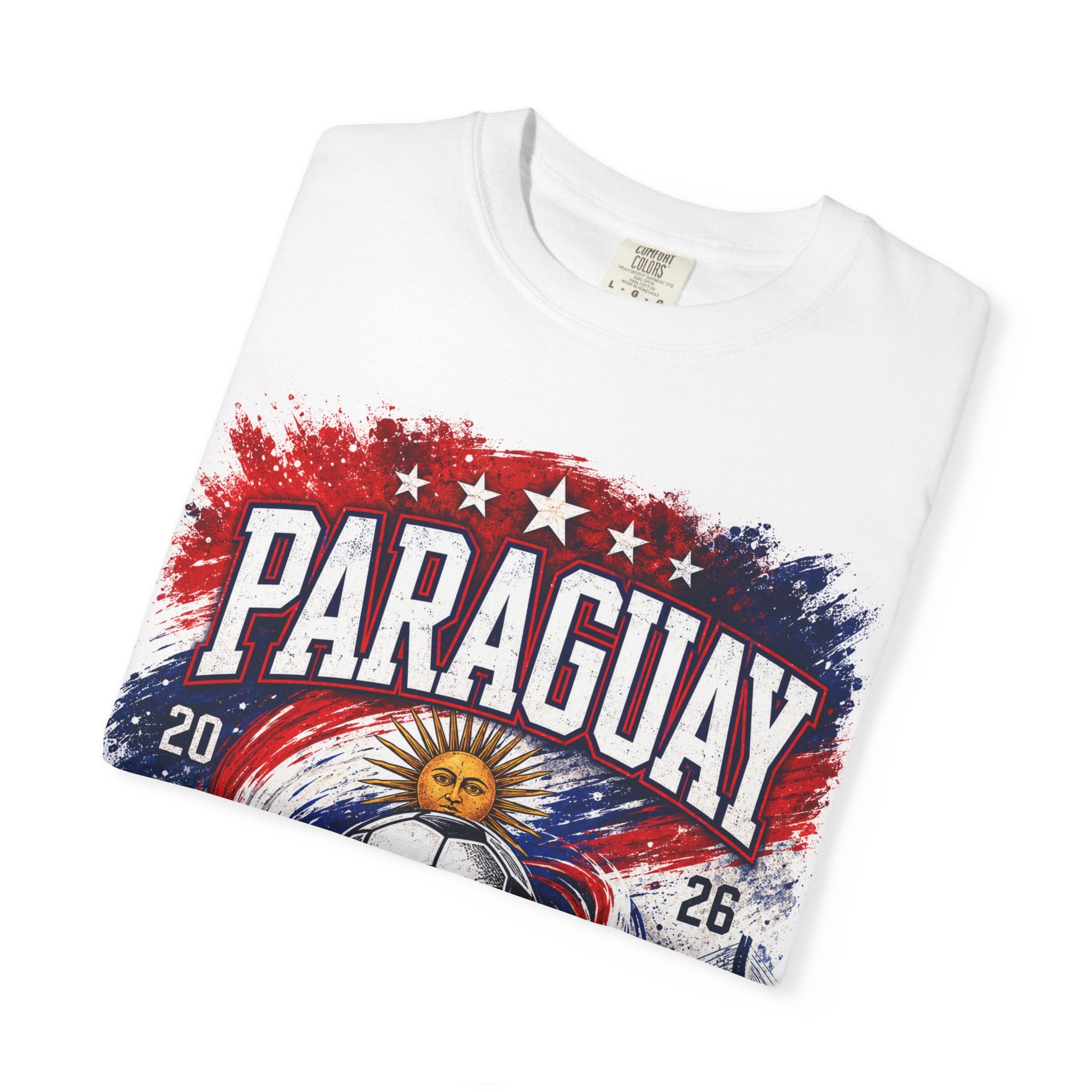 Paraguay World Cup 2026 Soccer T-Shirt — WC 2026 Paraguay Fan Tee