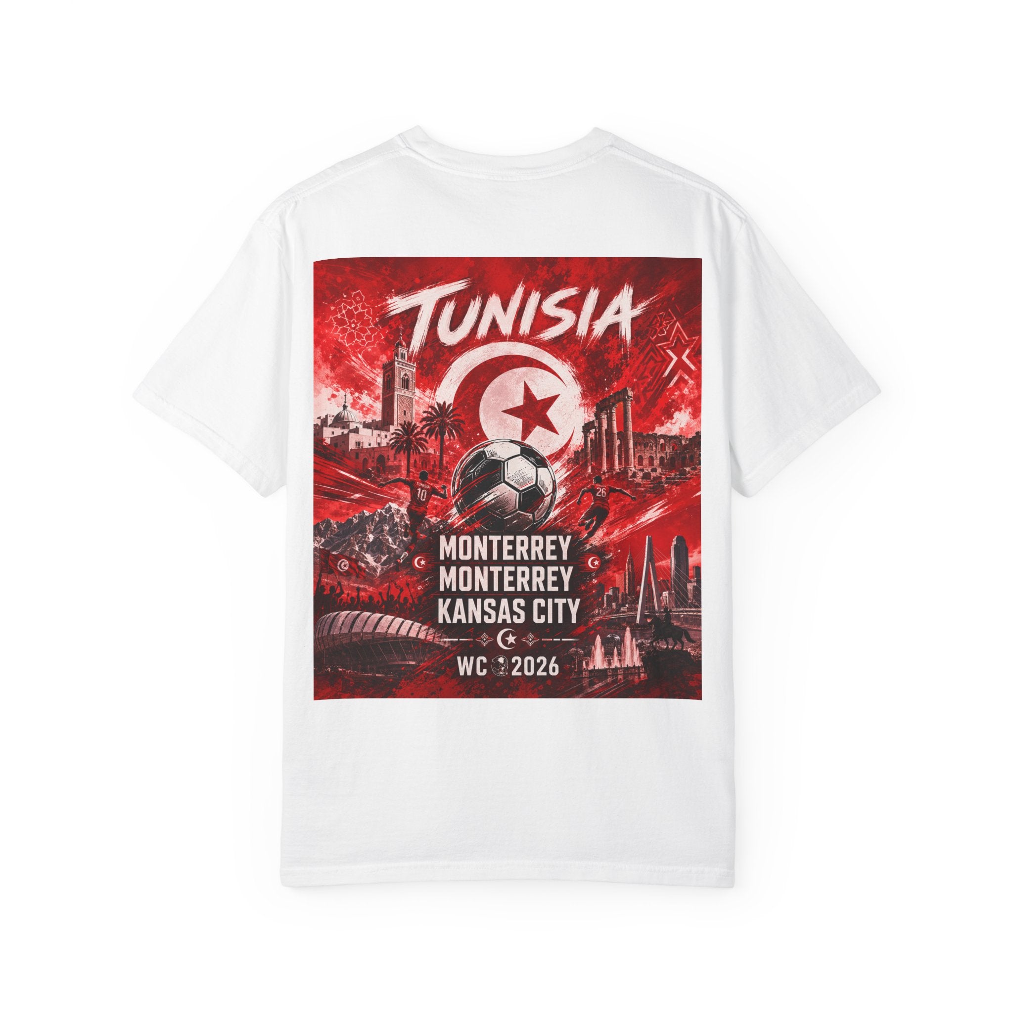 Tunisia World Cup 2026 Soccer T-Shirt — Tunisia Fan Jersey