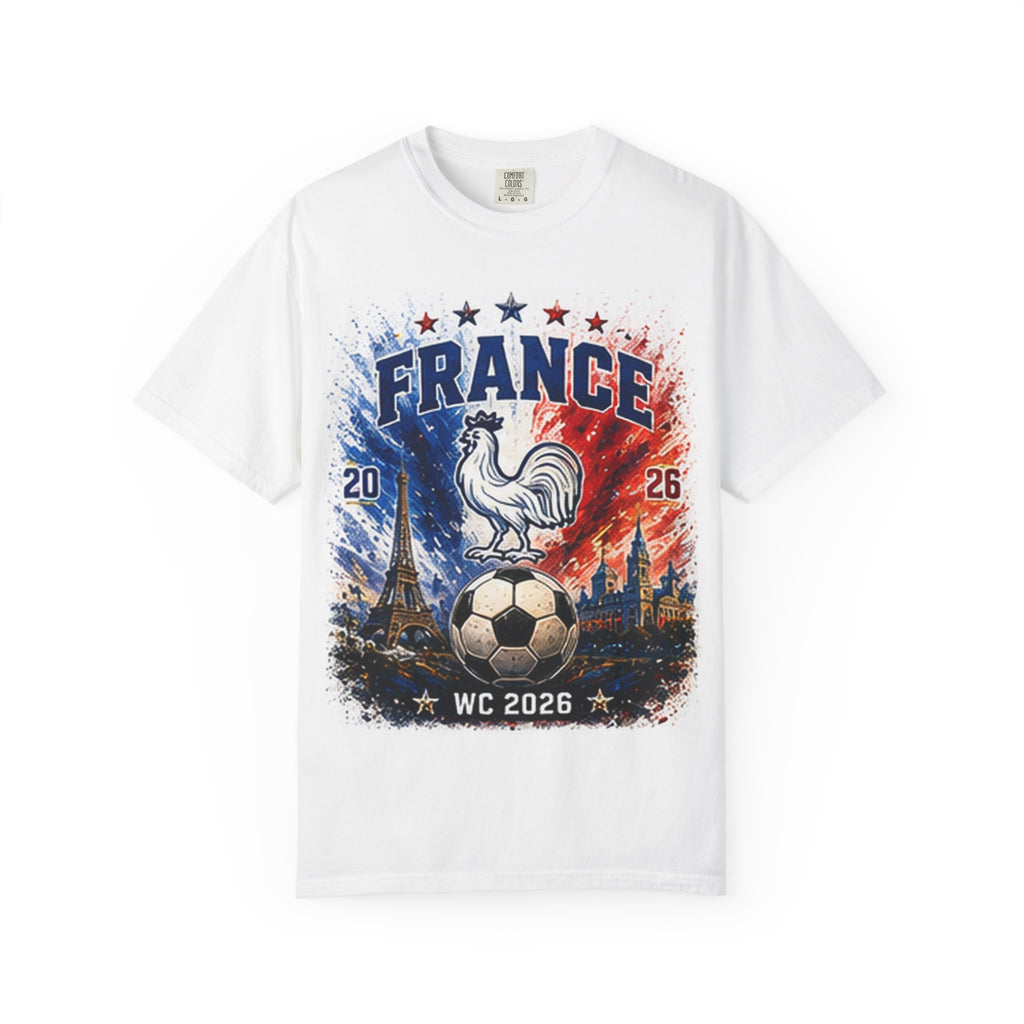 France World Cup 2026 Soccer T-Shirt — WC 2026 Team France Fan Tee