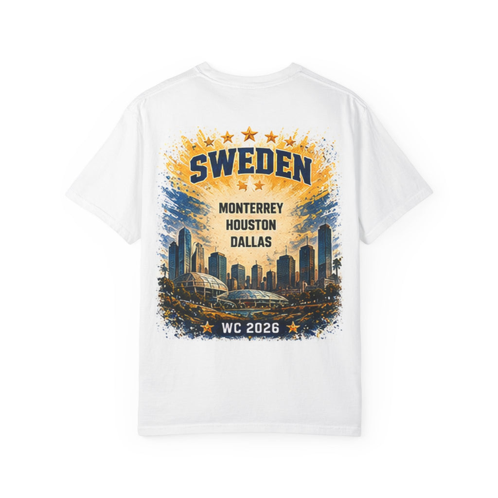 Sweden World Cup 2026 Soccer T-Shirt — WC 2026 Sweden Fan Tee