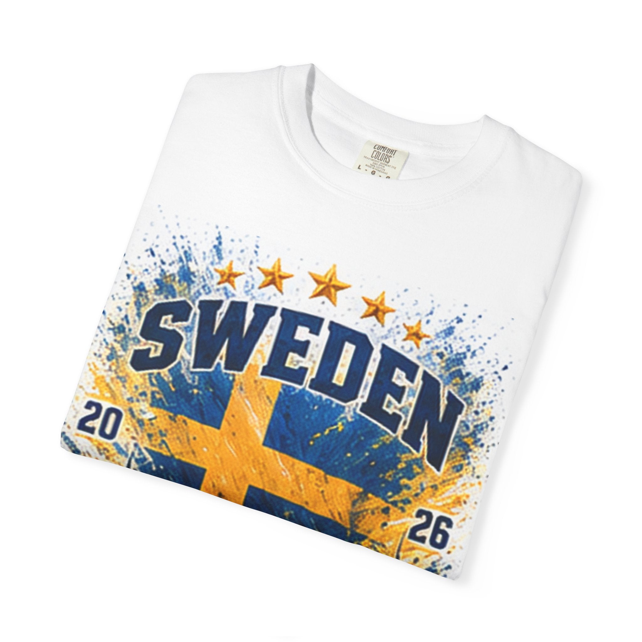 Sweden World Cup 2026 Soccer T-Shirt — WC 2026 Sweden Fan Tee