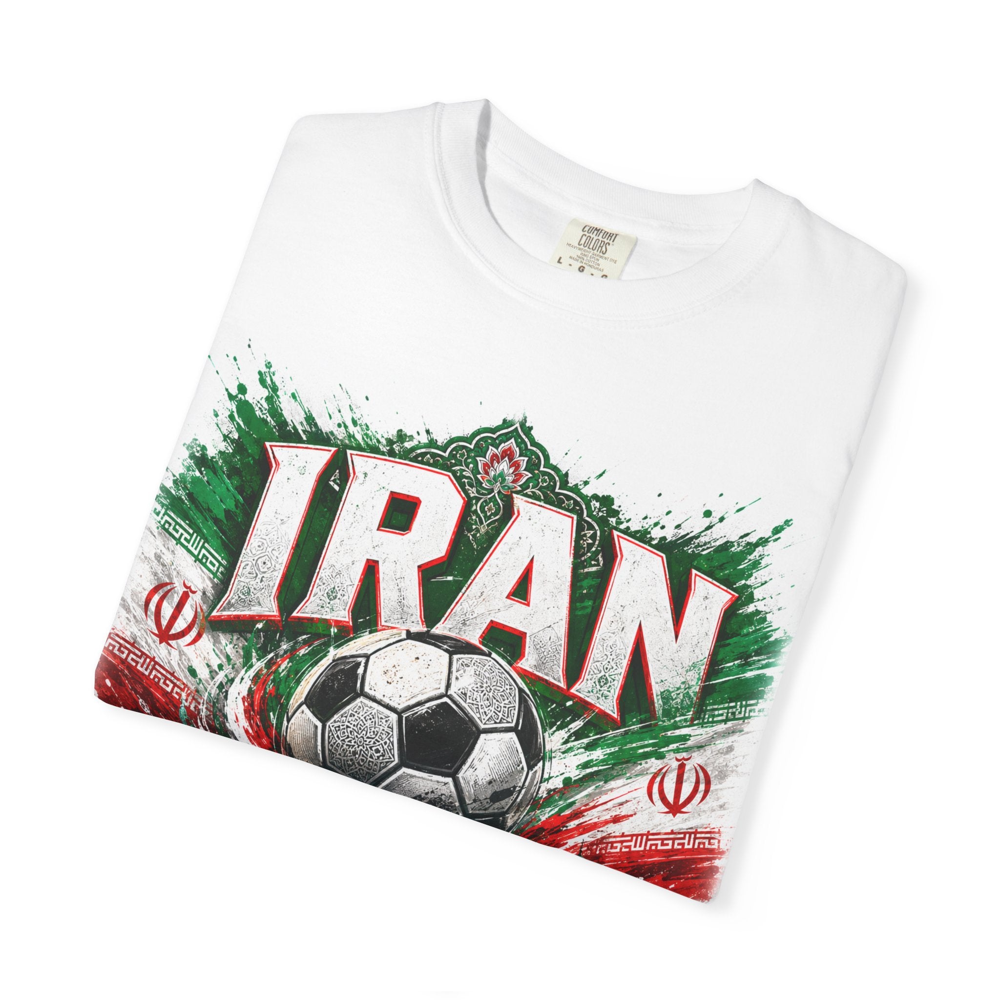 Iran World Cup 2026 Soccer T-Shirt — WC 2026 Los Angeles & Seattle Fan Tee