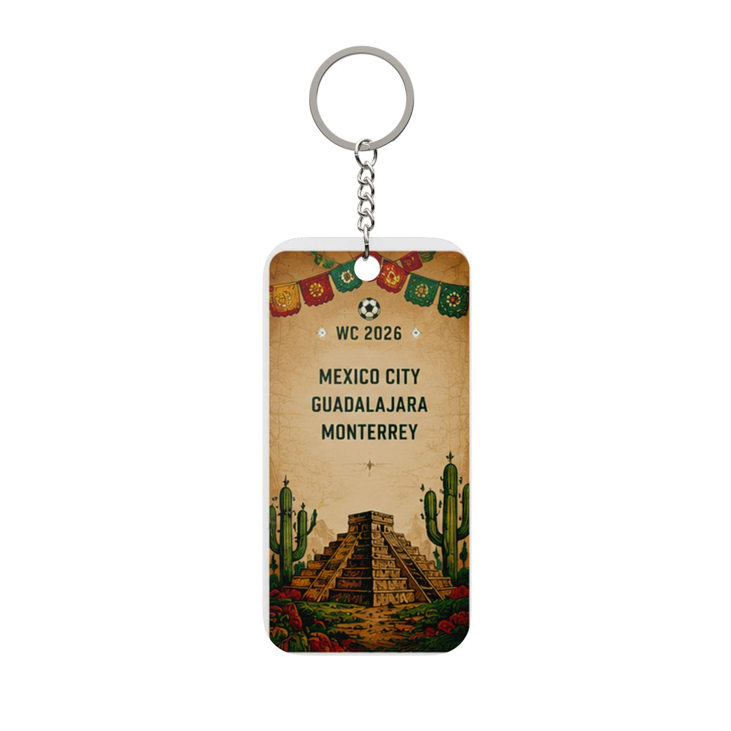 Mexico Soccer World Cup 2026 Double-Sided Keychain