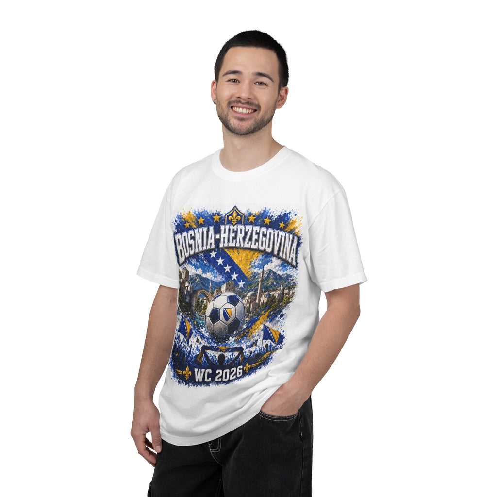 Bosnia-Herzegovina WC 2026 Soccer T-Shirt — Toronto Los Angeles Seattle Fan Tee