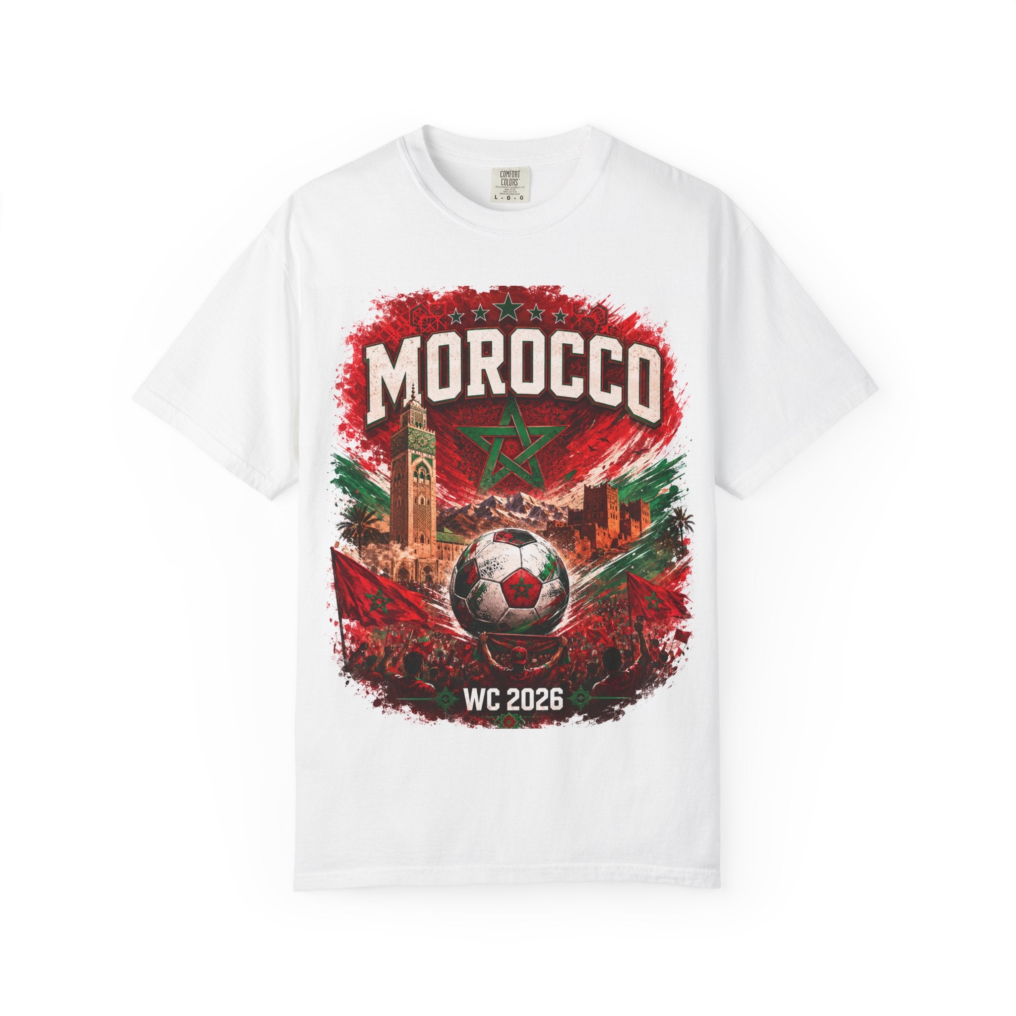 Morocco WC 2026 Soccer T-Shirt — World Cup Fan Tee