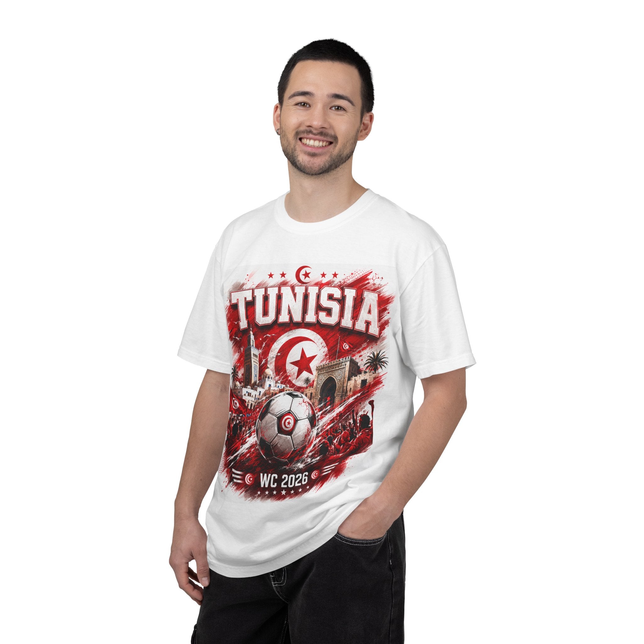 Tunisia World Cup 2026 Soccer T-Shirt — Tunisia Fan Jersey