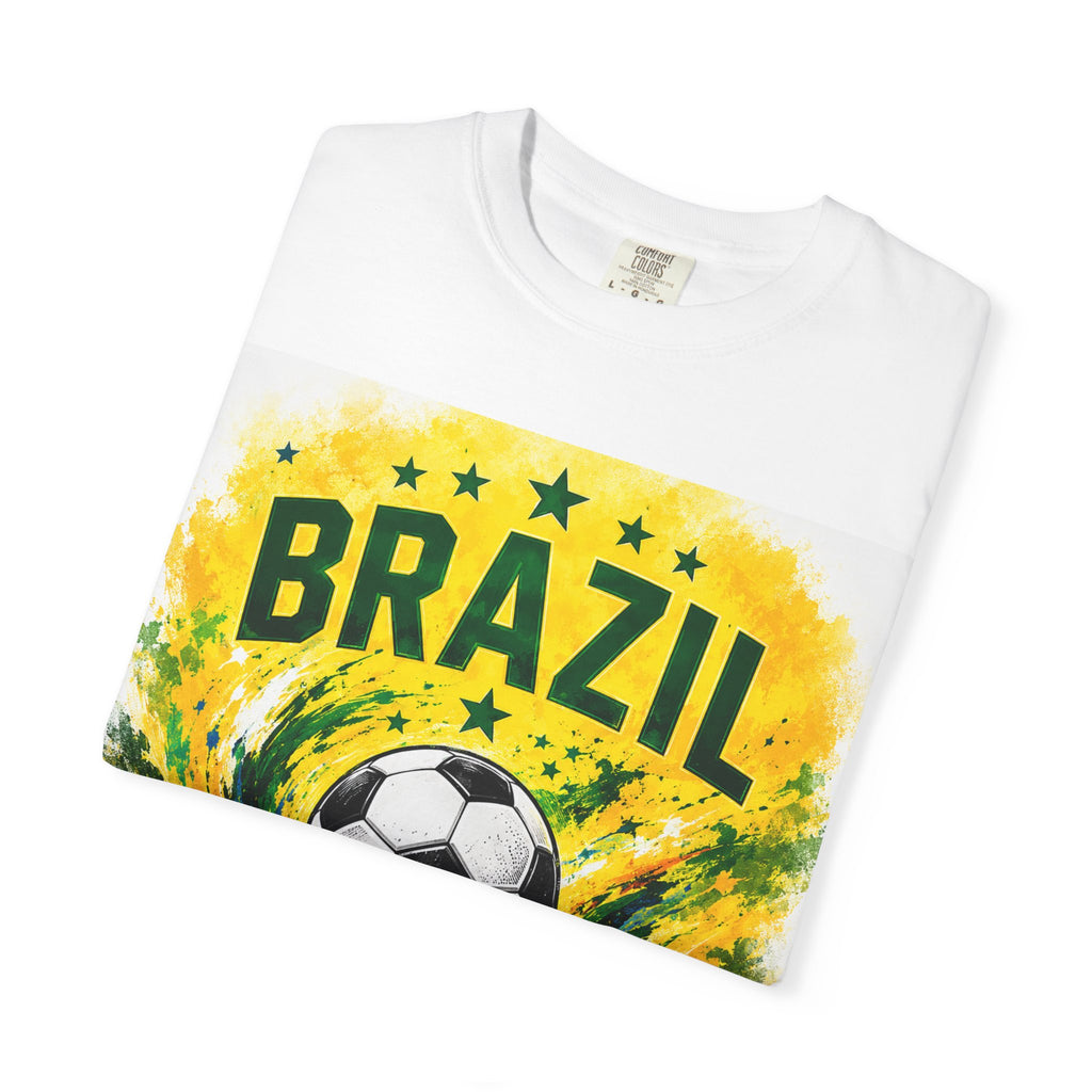 Brazil WC 2026 Soccer T-Shirt – World Cup Fan Tee with City Graphics (New York • Philadelphia • Miami)