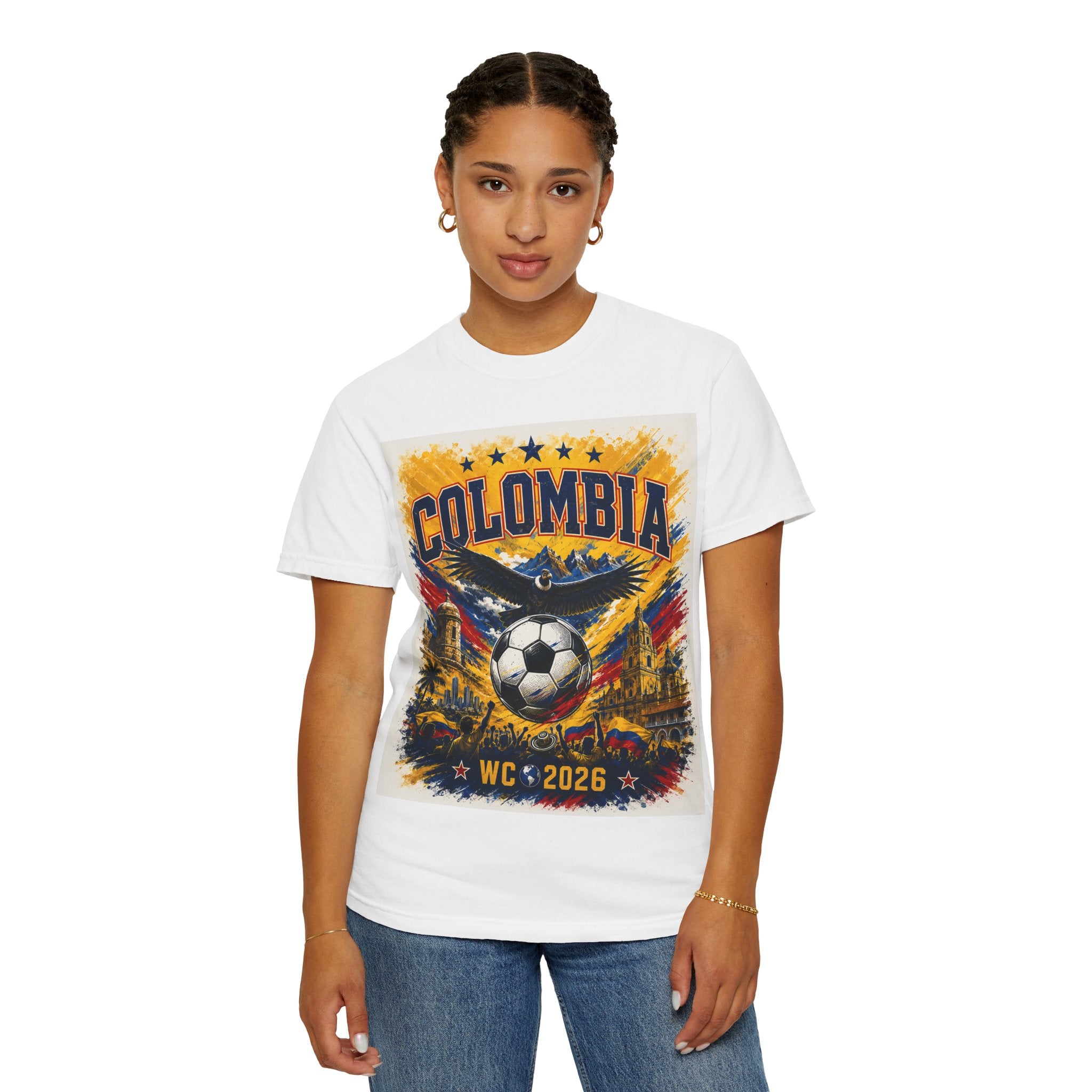 Colombia World Cup 2026 Soccer Tee — Colombia WC 2026 Football T‑Shirt