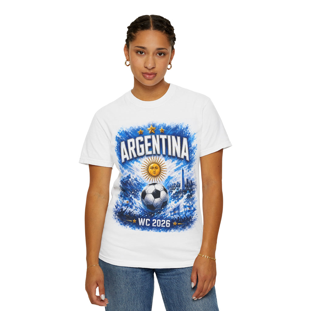 Argentina World Cup 2026 Soccer T‑Shirt — Argentina WC 2026 Fans Tee