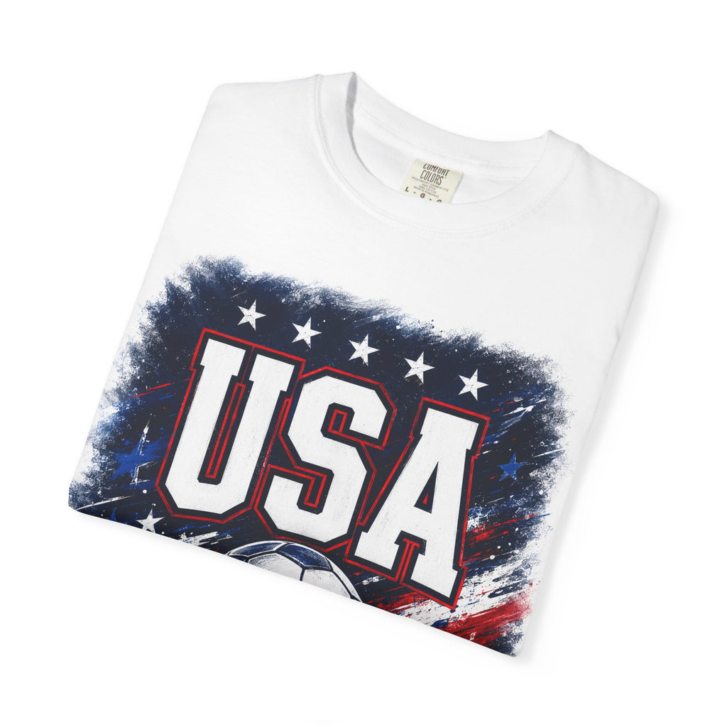 USA Soccer T-Shirt — WC 2026 Fan Tee (Los Angeles • Seattle)
