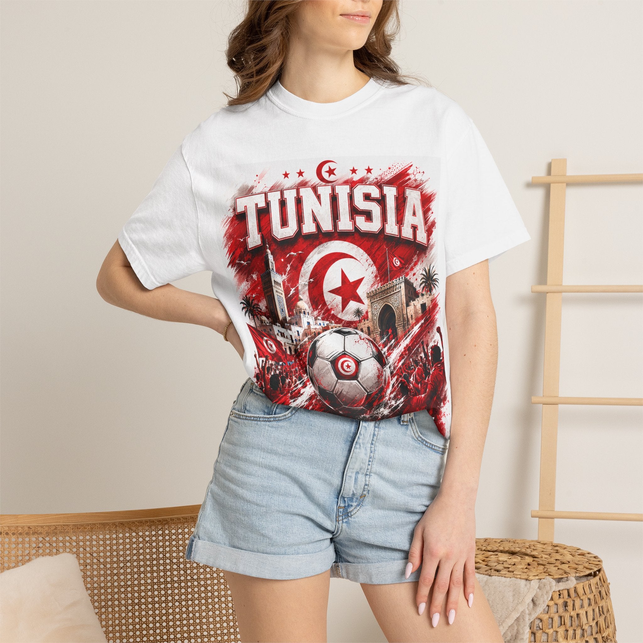Tunisia World Cup 2026 Soccer T-Shirt — Tunisia Fan Jersey