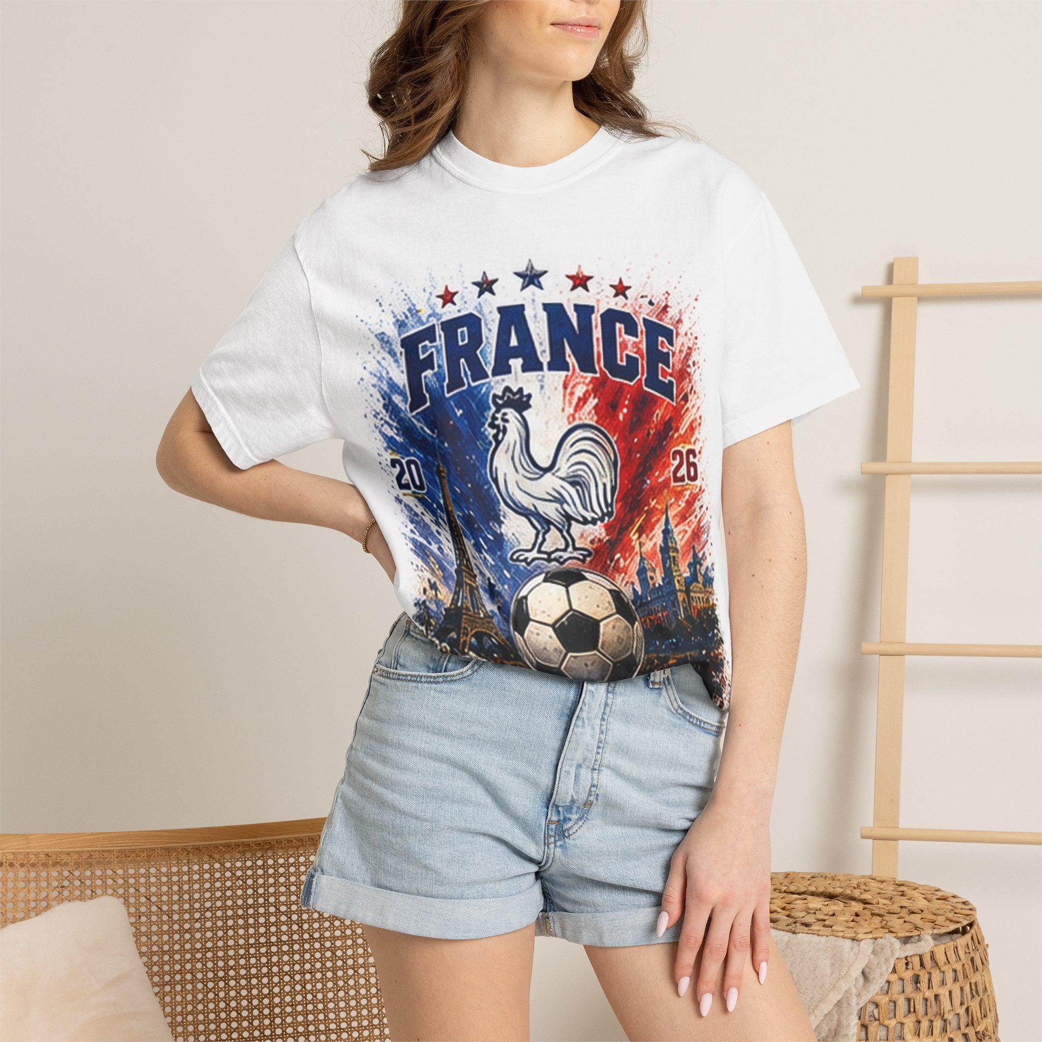 France World Cup 2026 Soccer T-Shirt — WC 2026 Team France Fan Tee