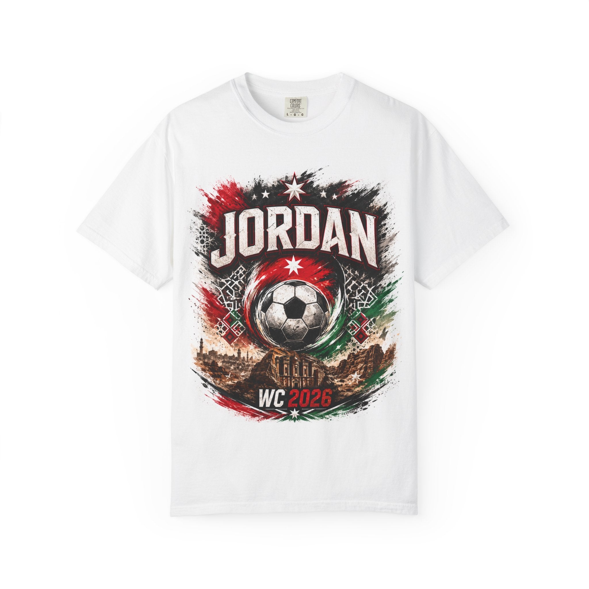 Jordan World Cup 2026 Soccer T-Shirt — Jordan Football Fan Tee