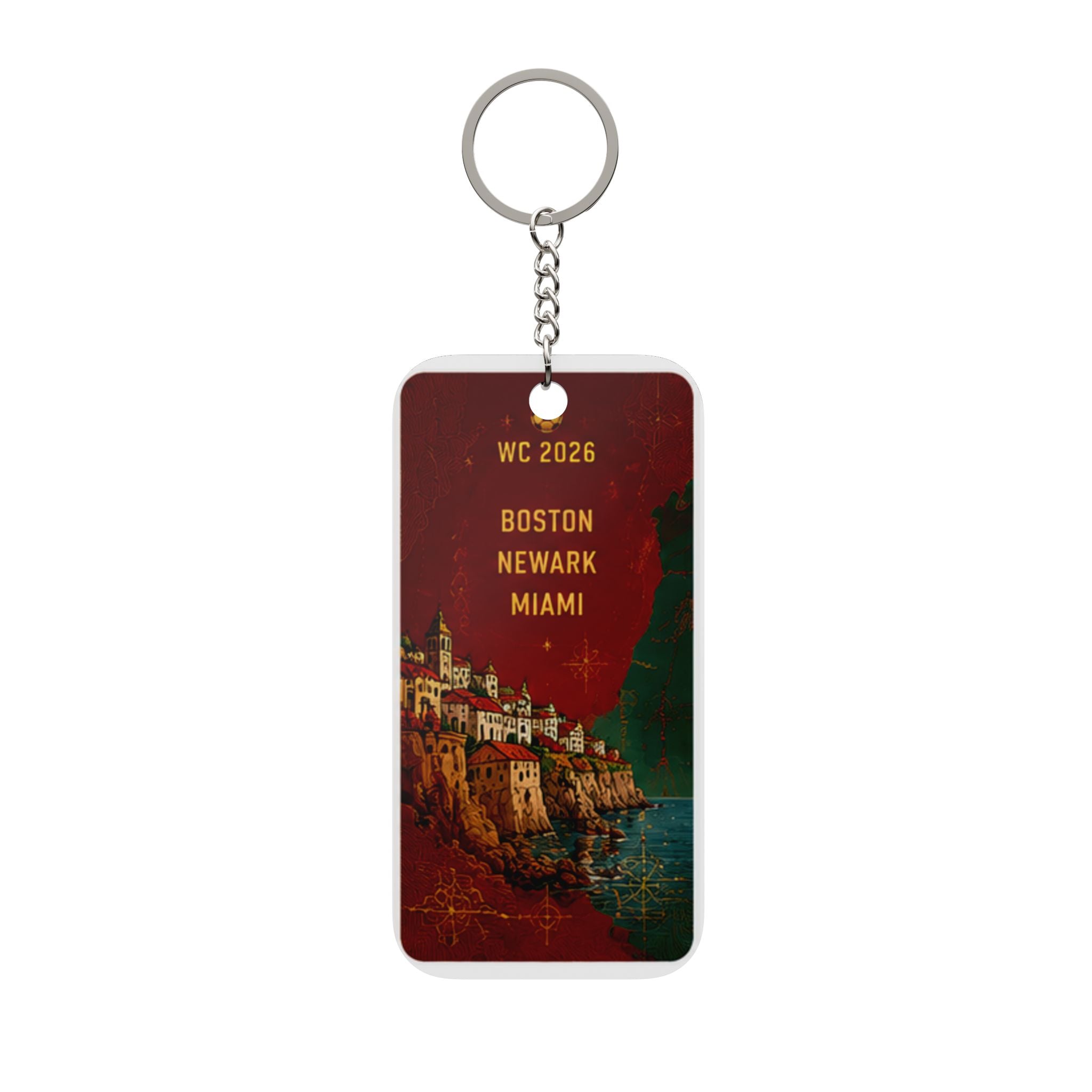 Portugal Soccer World Cup 2026 Double-Sided Keychain