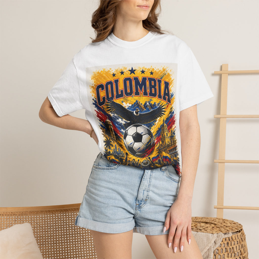 Colombia World Cup 2026 Soccer Tee — Colombia WC 2026 Football T‑Shirt