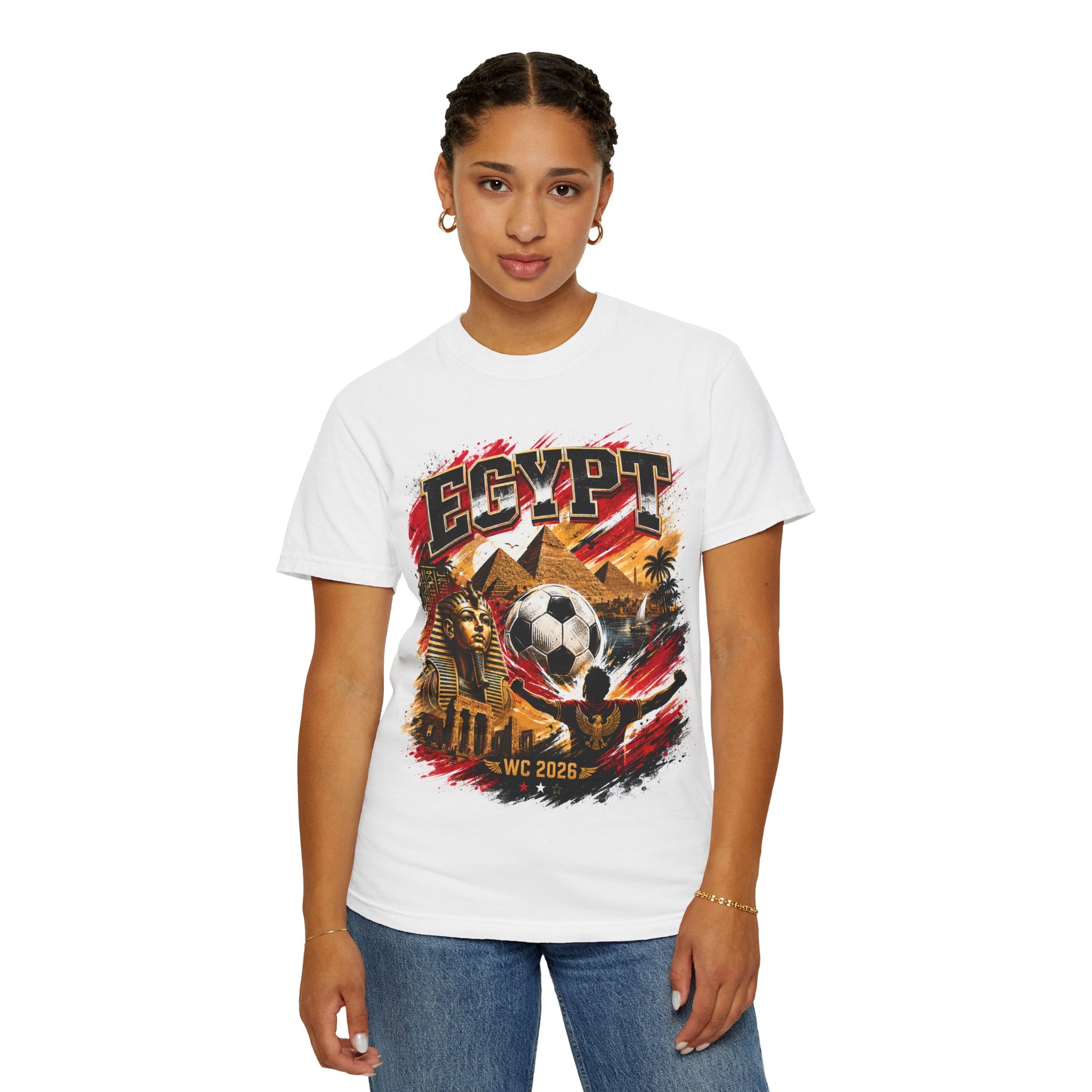 Egypt World Cup 2026 Soccer T-Shirt — Egypt Football Fan Tee (Miami • New York • Toronto)
