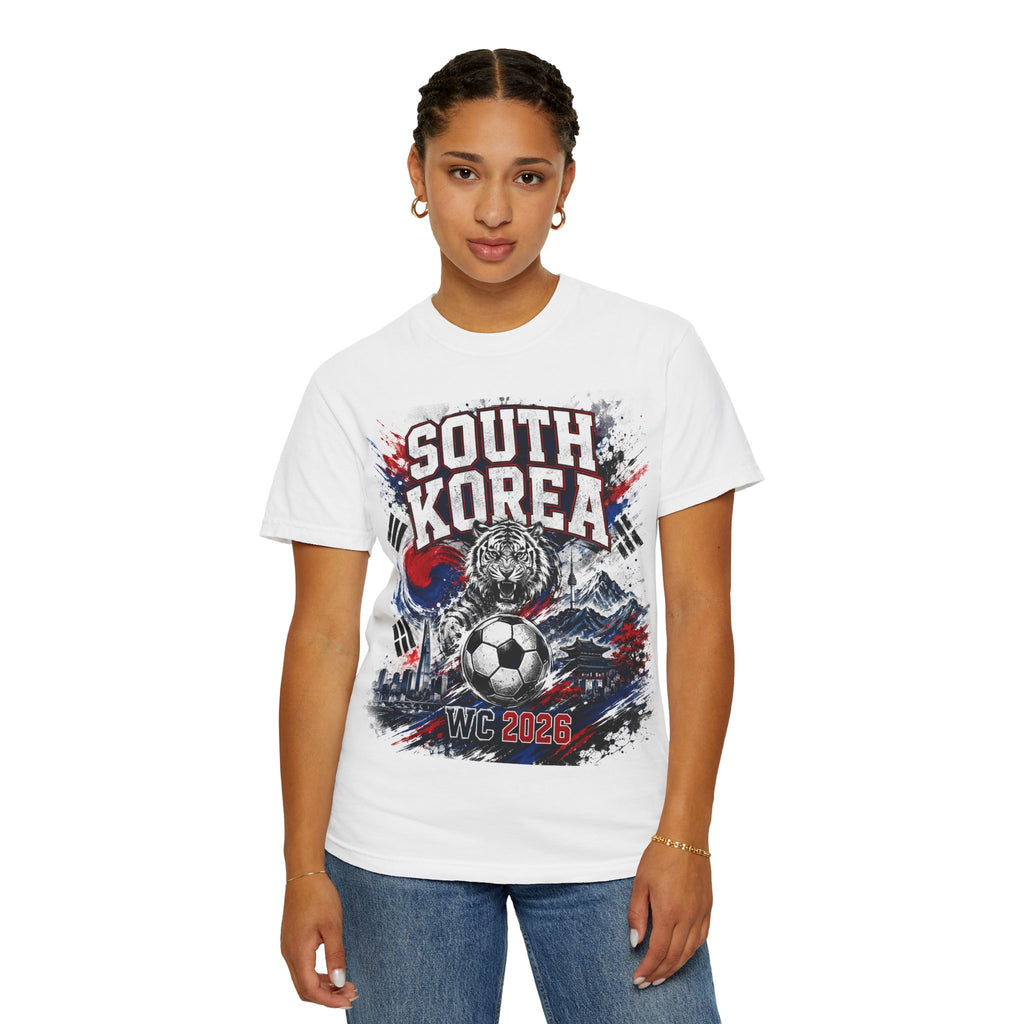 South Korea WC 2026 Soccer T-Shirt — Guadalajara & Monterrey Fan Tee