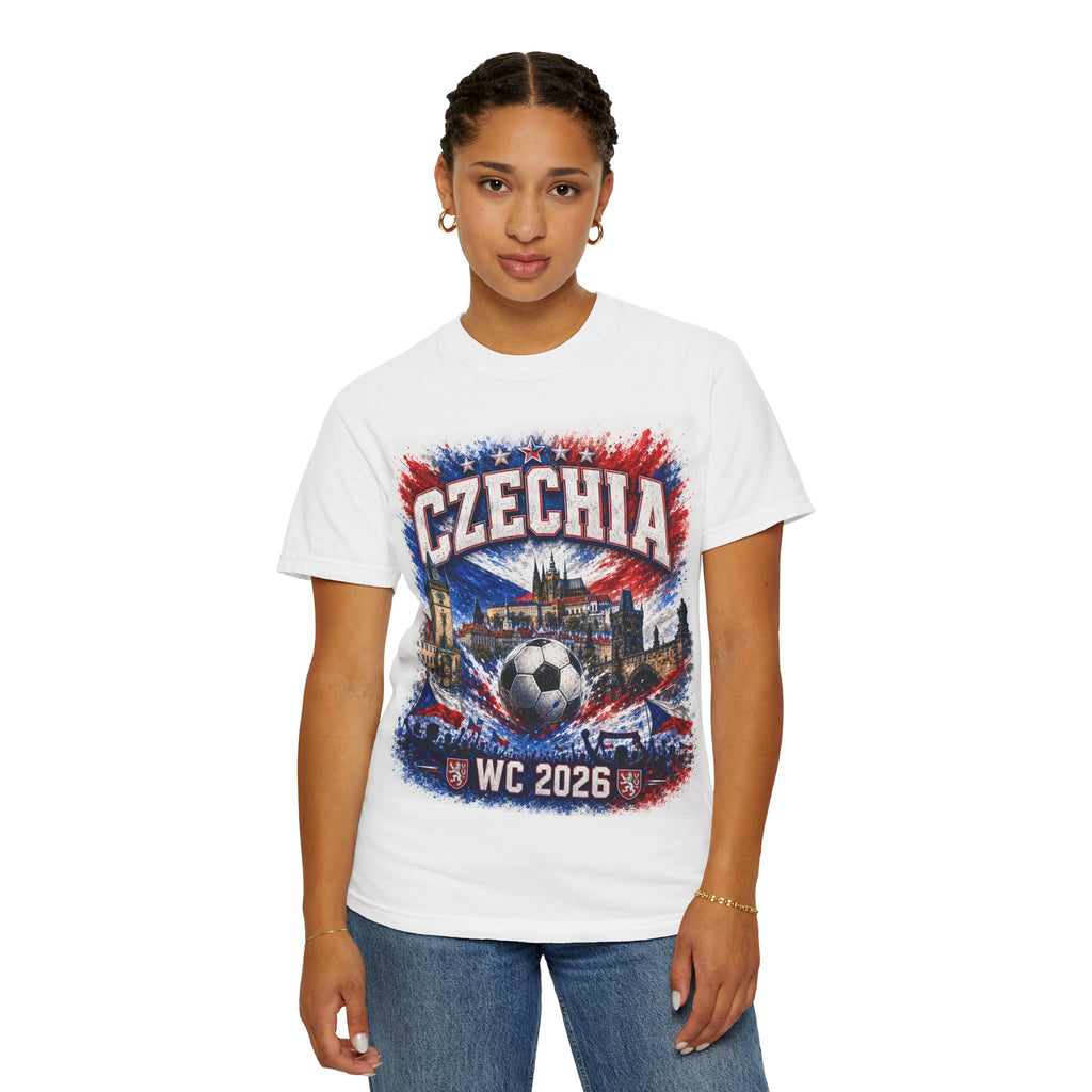 Czechia World Cup 2026 Soccer T-Shirt — Prague & Host Cities Fan Tee