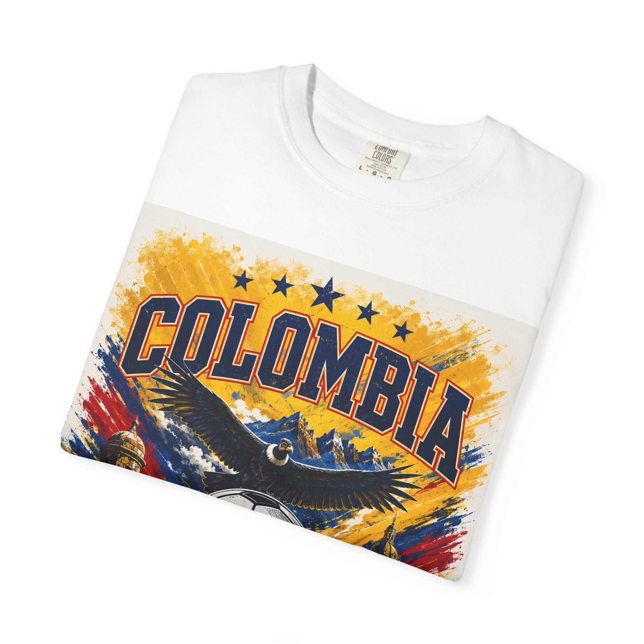 Colombia World Cup 2026 Soccer Tee — Colombia WC 2026 Football T‑Shirt