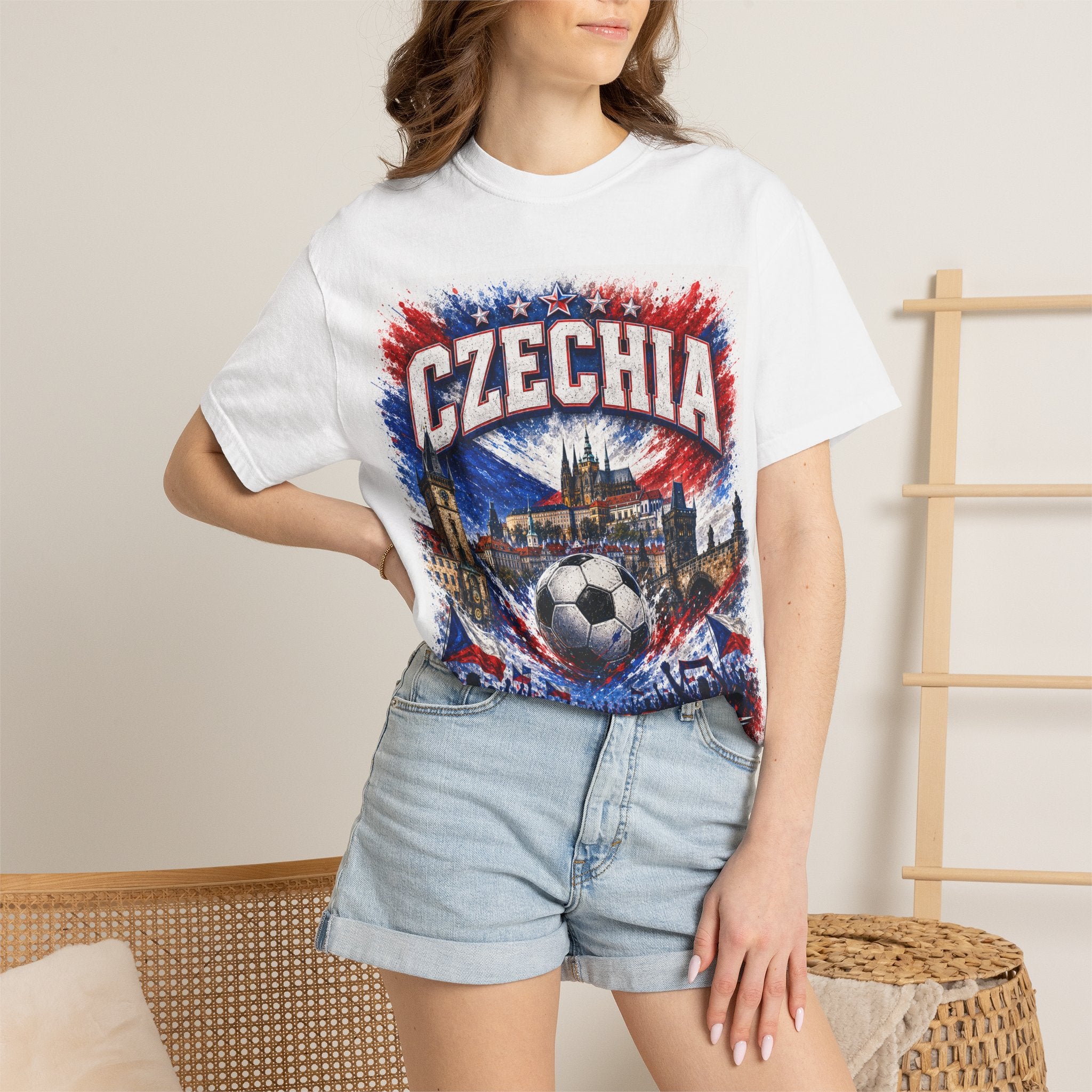 Czechia World Cup 2026 Soccer T-Shirt — Prague & Host Cities Fan Tee