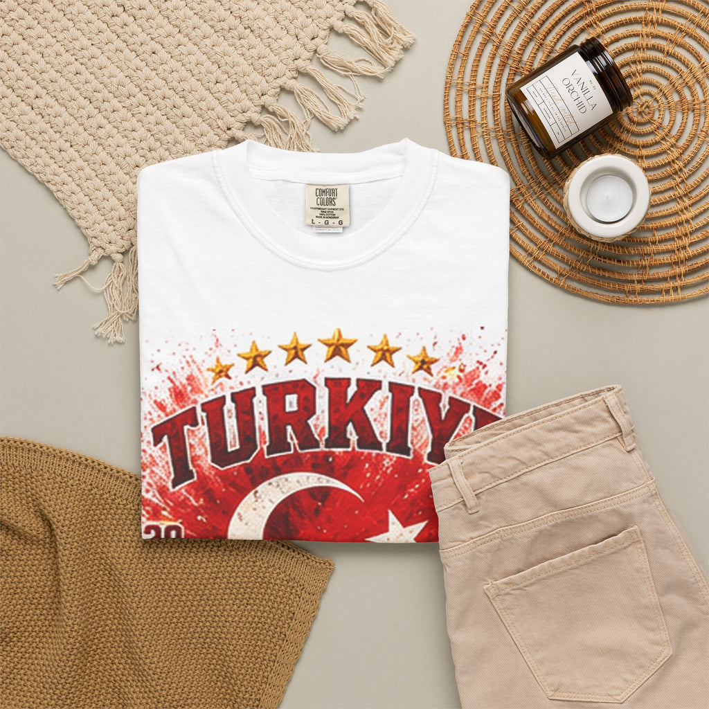 Türkiye WC 2026 Soccer T-Shirt — World Cup Fan Tee (Vancouver, San Francisco, Los Angeles)