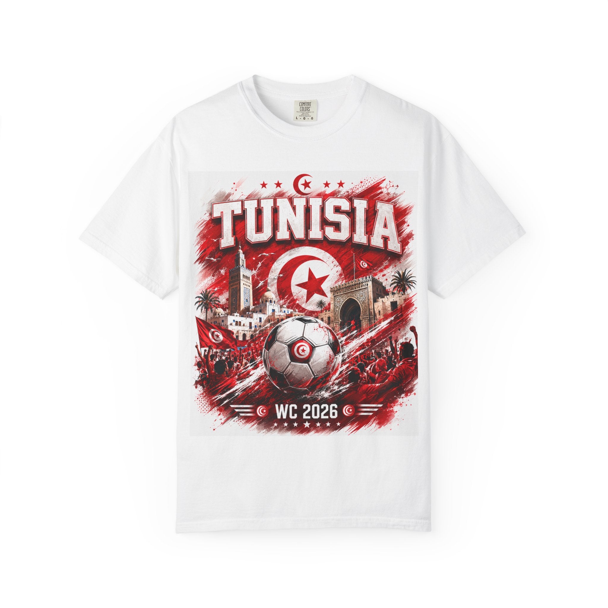 Tunisia World Cup 2026 Soccer T-Shirt — Tunisia Fan Jersey