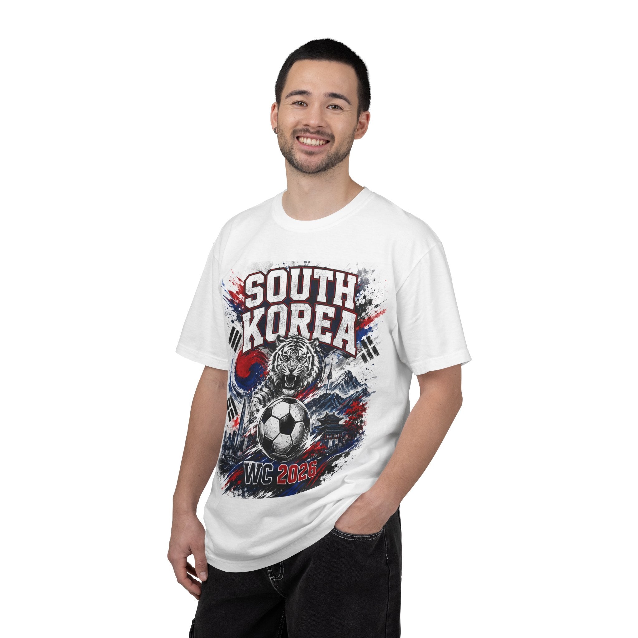 South Korea WC 2026 Soccer T-Shirt — Guadalajara & Monterrey Fan Tee