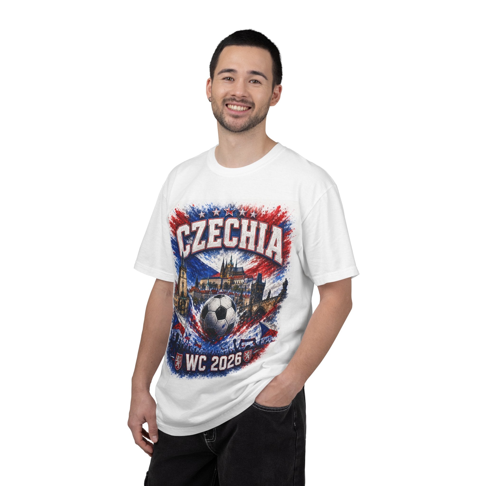 Czechia World Cup 2026 Soccer T-Shirt — Prague & Host Cities Fan Tee