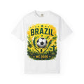 Brazil WC 2026 Soccer T-Shirt – World Cup Fan Tee with City Graphics (New York • Philadelphia • Miami)