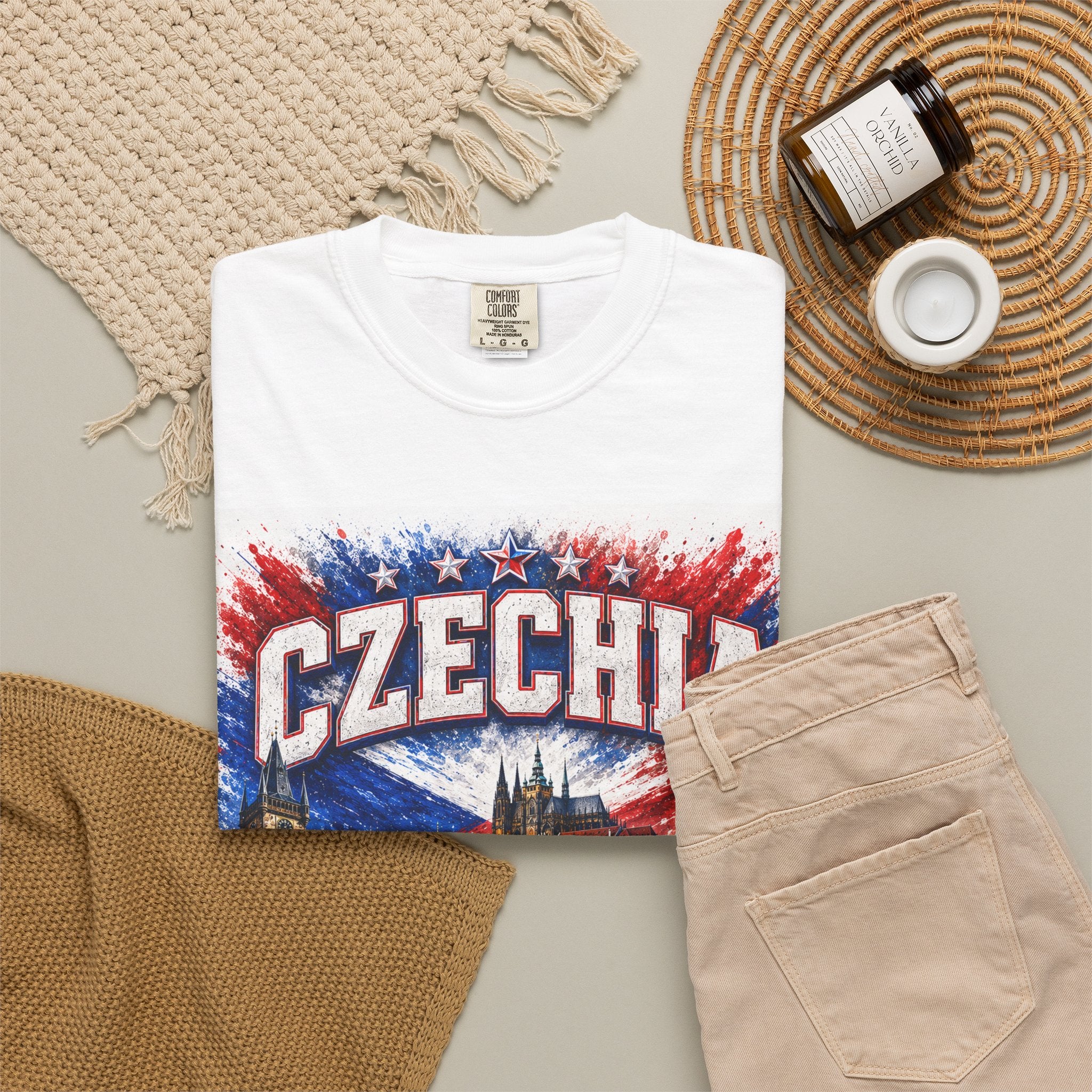 Czechia World Cup 2026 Soccer T-Shirt — Prague & Host Cities Fan Tee