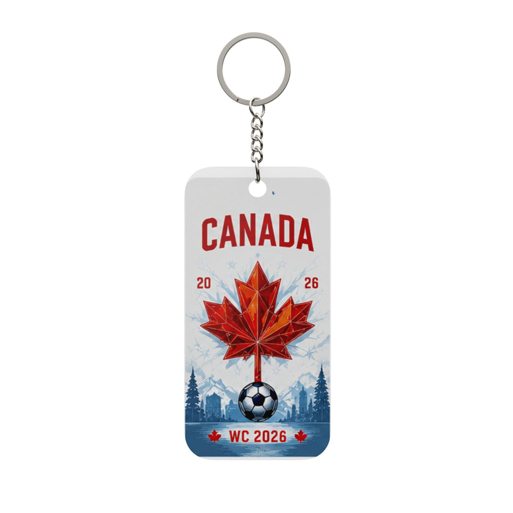 Canada Soccer World Cup 2026 Double-Sided Keychain