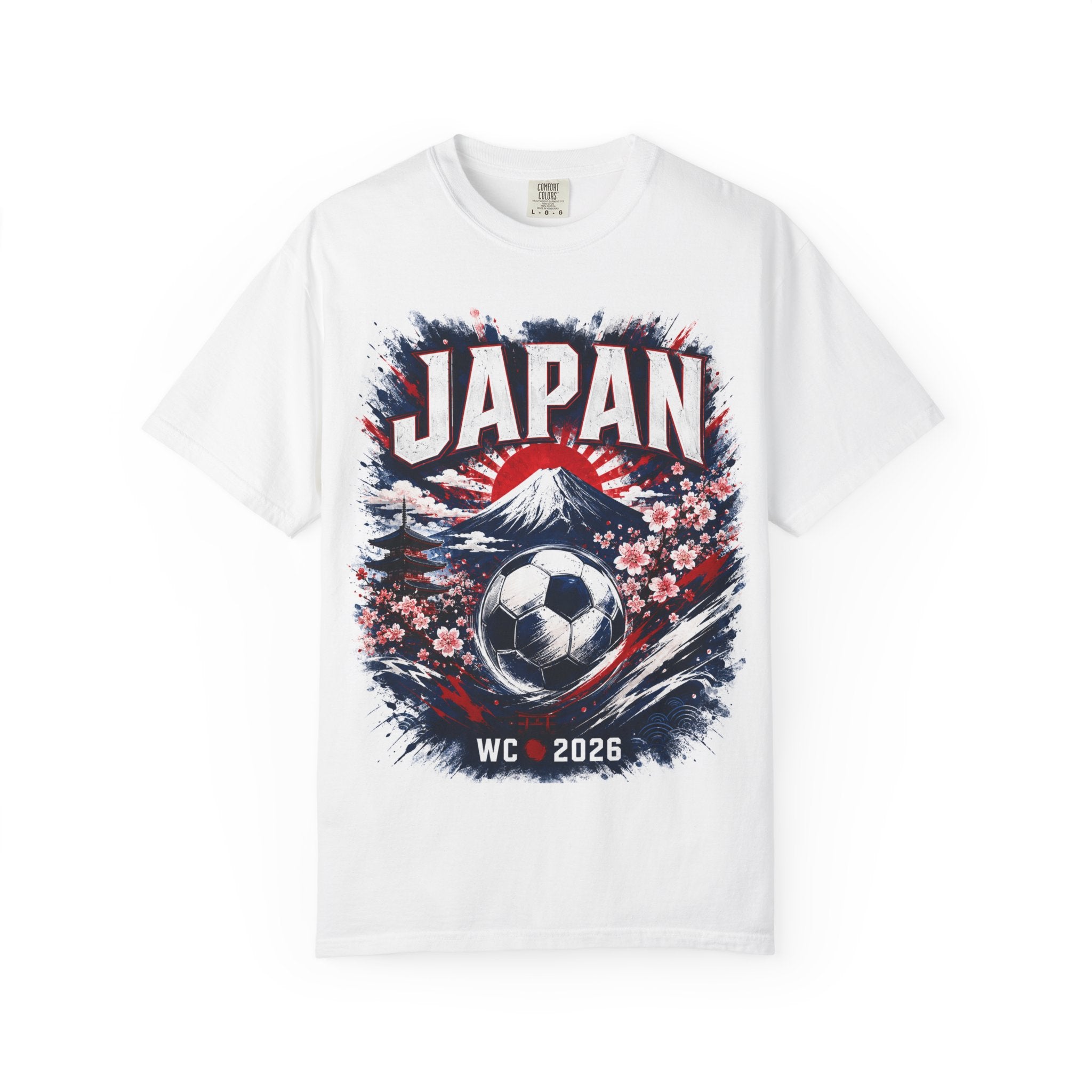 Japan Soccer World Cup 2026 T-Shirt — Japan WC 2026 Football Tee