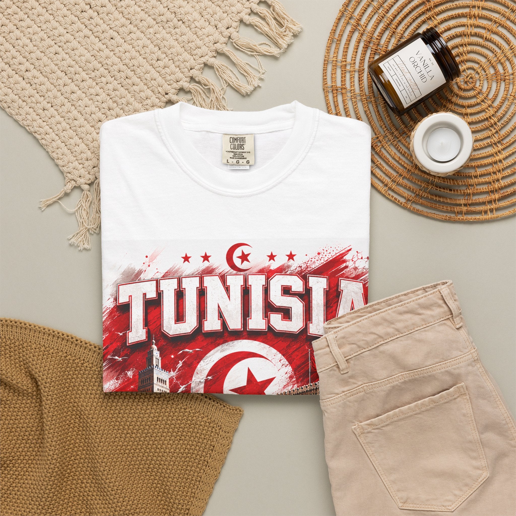Tunisia World Cup 2026 Soccer T-Shirt — Tunisia Fan Jersey