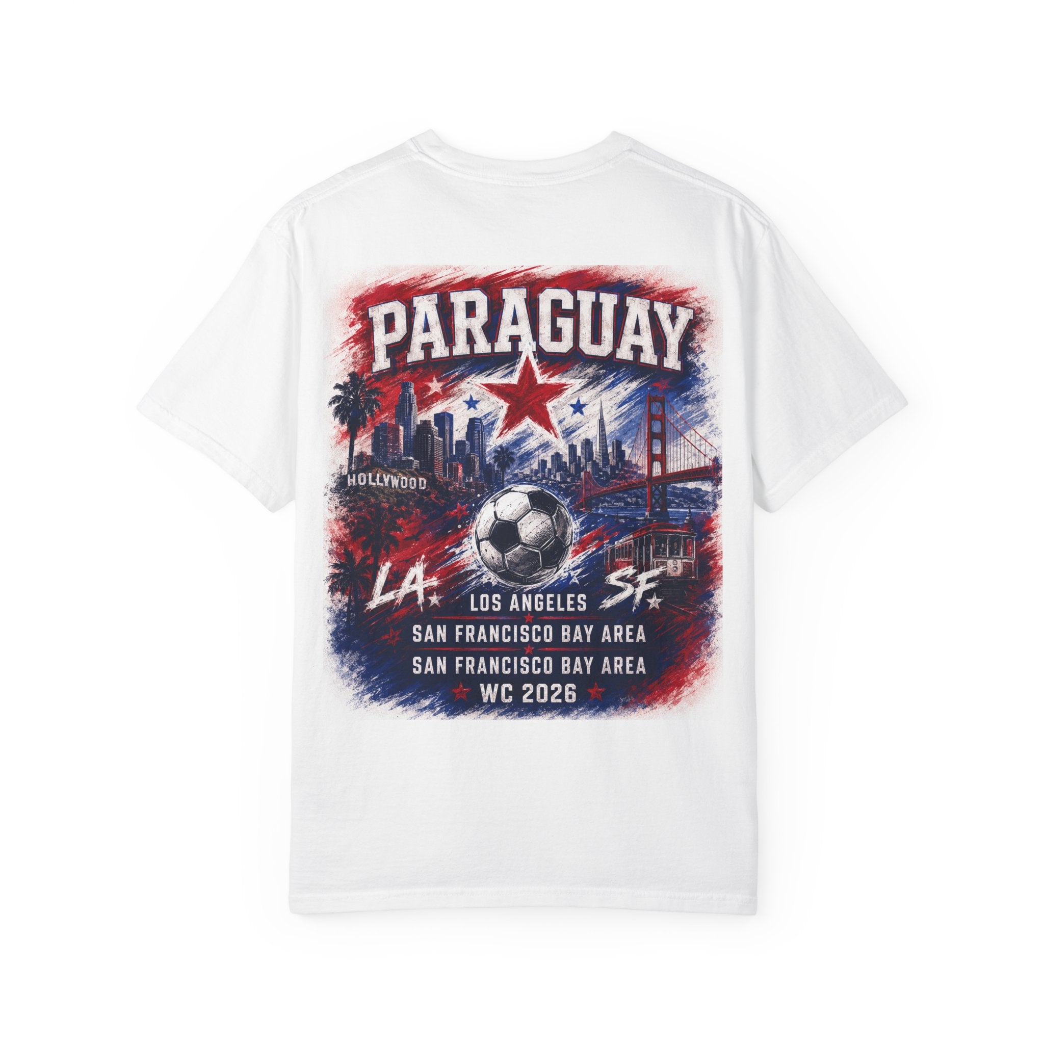 Paraguay World Cup 2026 Soccer T-Shirt — WC 2026 Paraguay Fan Tee