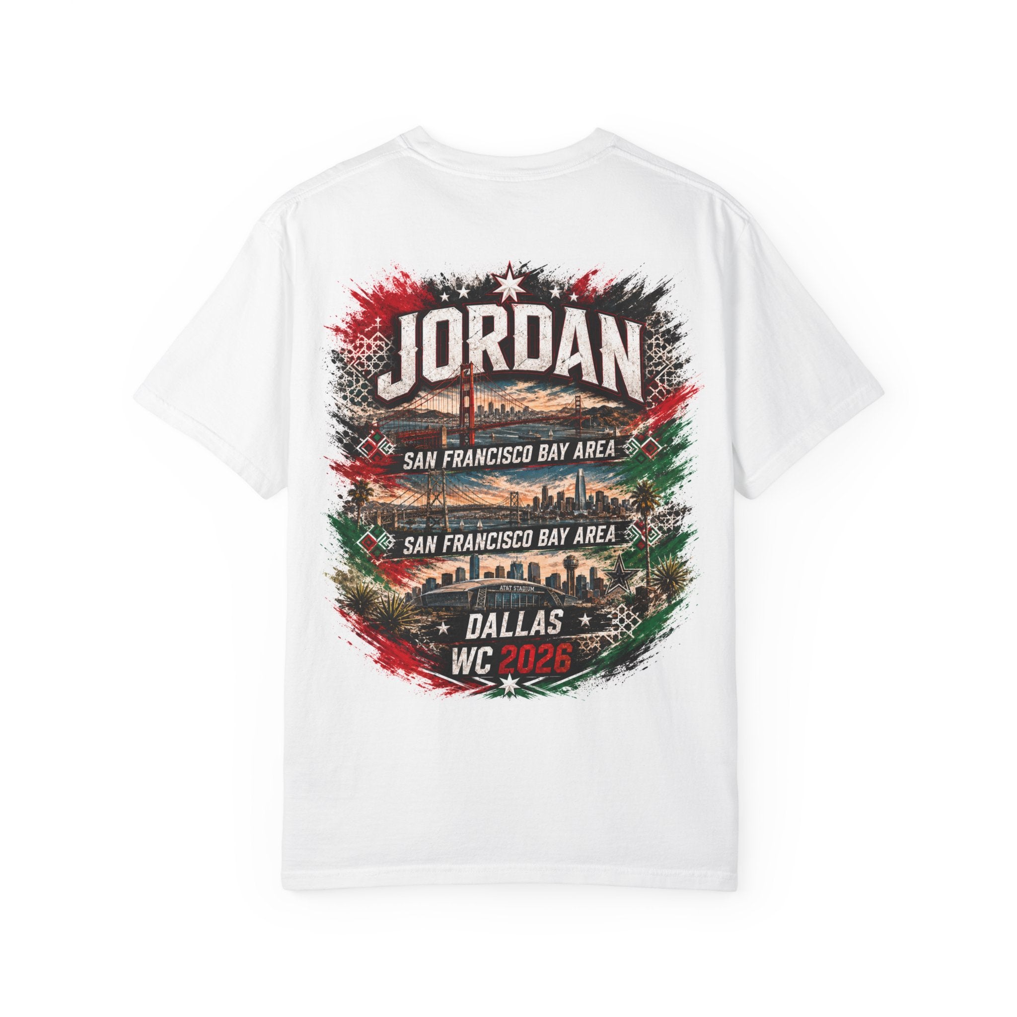 Jordan World Cup 2026 Soccer T-Shirt — Jordan Football Fan Tee