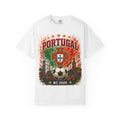 Portugal WC 2026 Soccer T-Shirt — Vintage Crest & Football Design