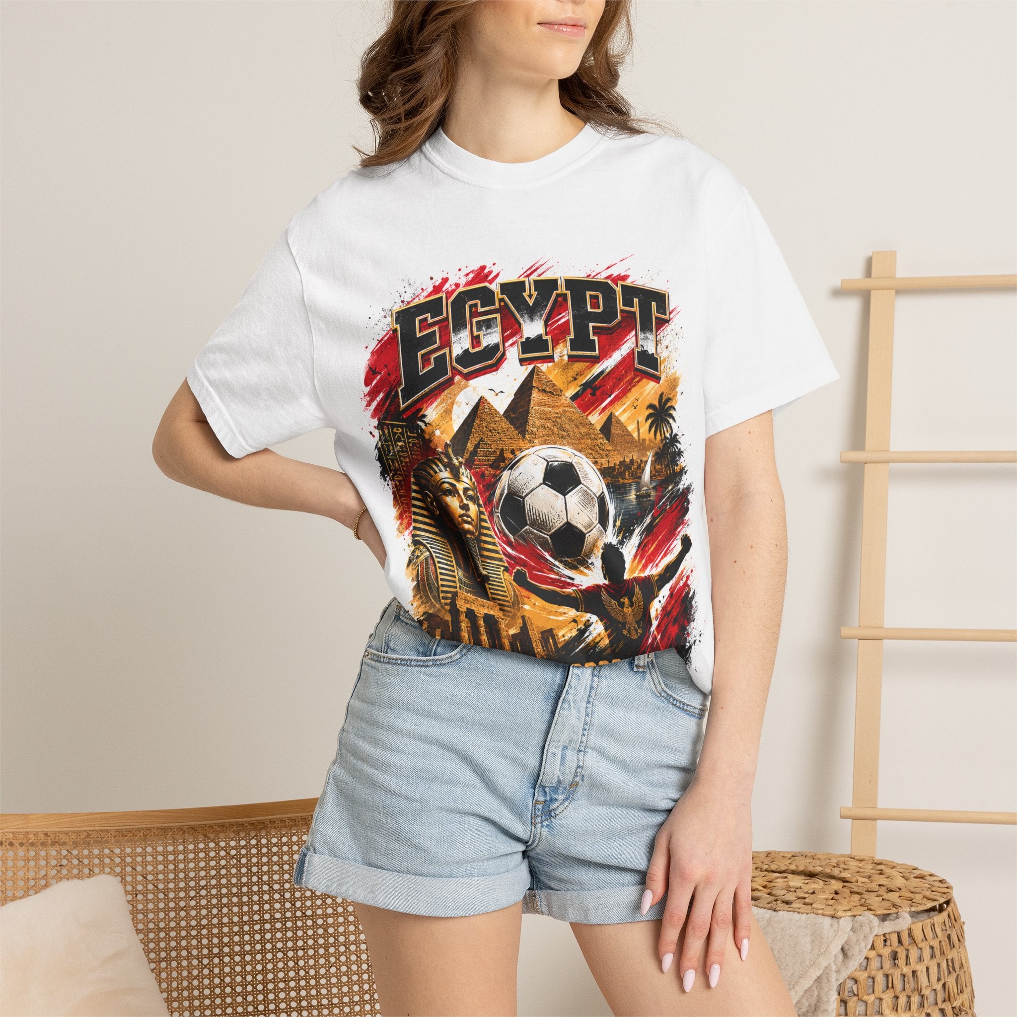 Egypt World Cup 2026 Soccer T-Shirt — Egypt Football Fan Tee (Miami • New York • Toronto)