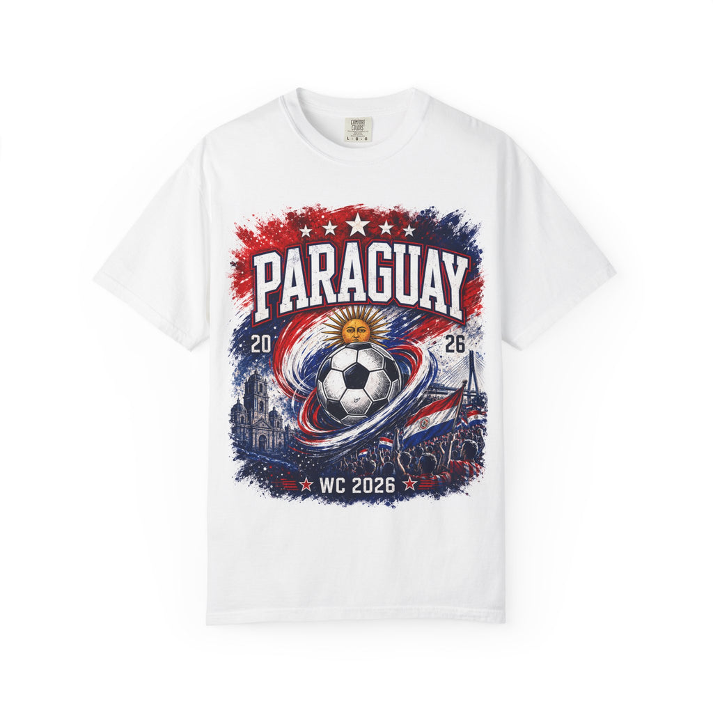 Paraguay World Cup 2026 Soccer T-Shirt — WC 2026 Paraguay Fan Tee