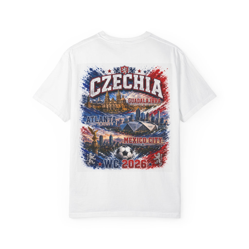 Czechia World Cup 2026 Soccer T-Shirt — Prague & Host Cities Fan Tee