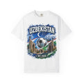 Uzbekistan WC 2026 Soccer T-Shirt — World Cup Fan Tee (Mexico City, Houston, Atlanta)