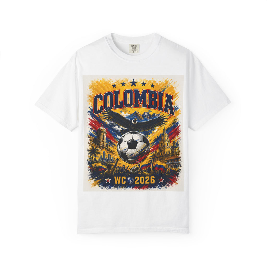 Colombia World Cup 2026 Soccer Tee — Colombia WC 2026 Football T‑Shirt