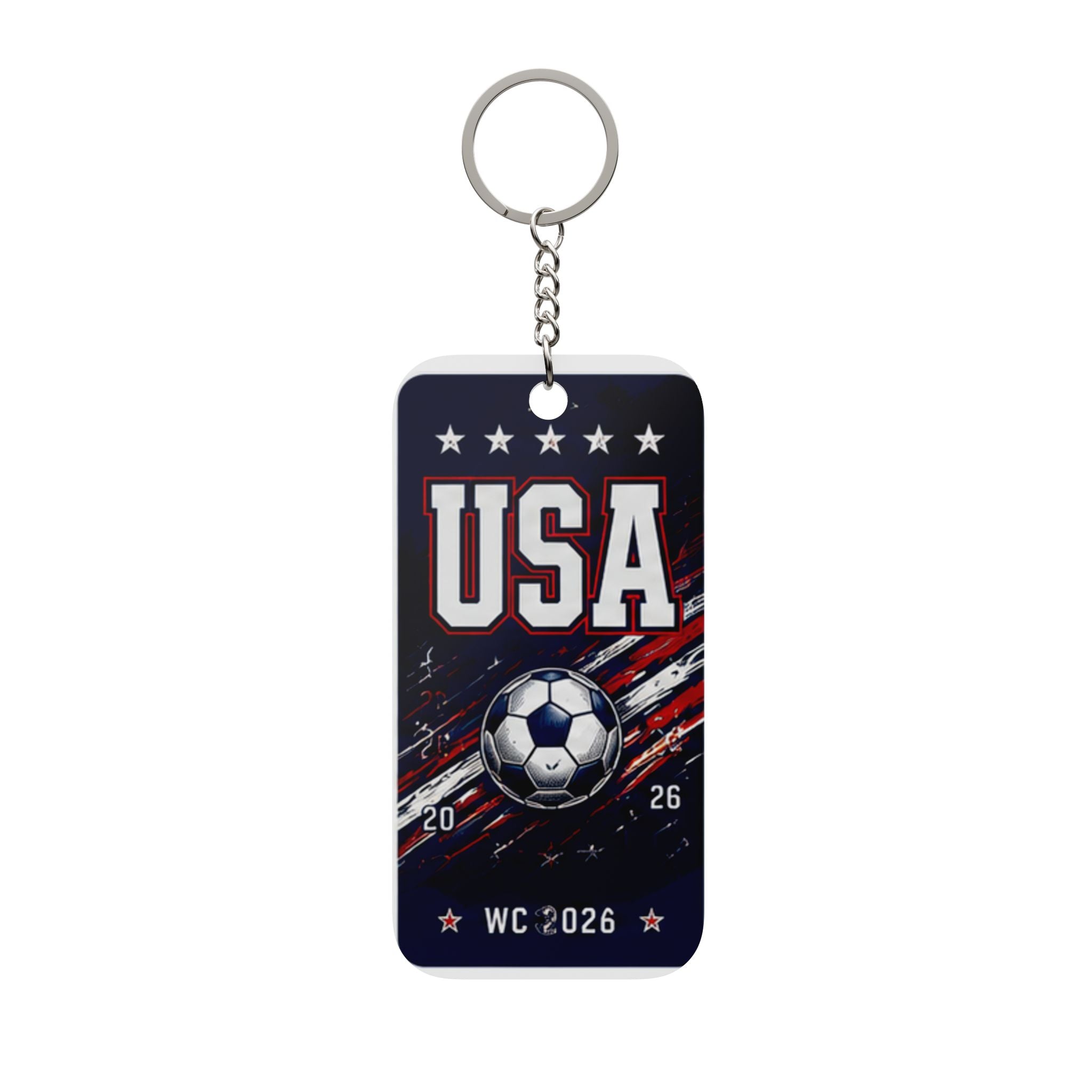 USA Soccer World Cup 2026 Double-Sided Keychain