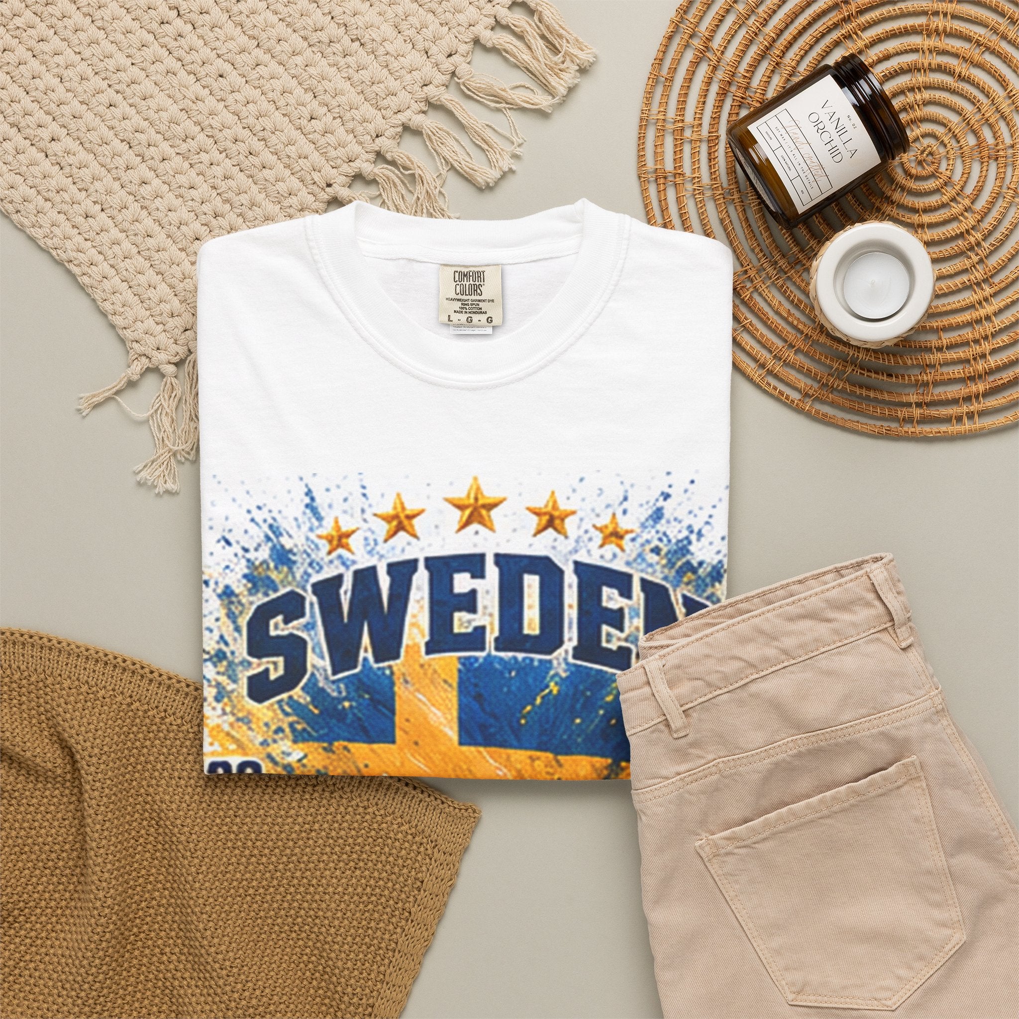 Sweden World Cup 2026 Soccer T-Shirt — WC 2026 Sweden Fan Tee
